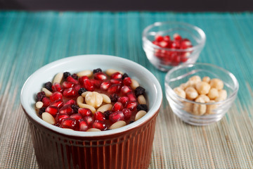 Traditional Turkish dessert ashure - Noah's Pudding