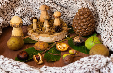 Ideen für die herbst dekoration für ein gemütliches zuhause