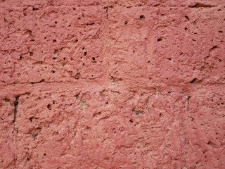 red brick texture of wall