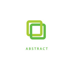 Abstract vetor logo vector design. Sign for business, internet communication company, digital agency, marketing. Modern decorative geometric icon.