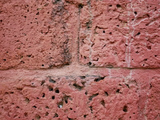 red brick texture of wall