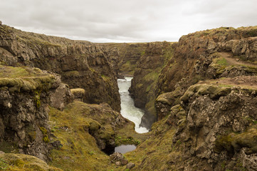 Kolugljufur Canyons, Iceland