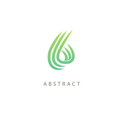 Abstract vetor logo vector design. Sign for business, internet communication company, digital agency, marketing. Modern decorative geometric icon.