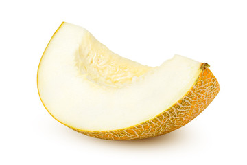 melon isolated on white background, clipping path, full depth of field