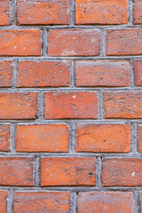 Obraz premium Background and texture of red brick wall