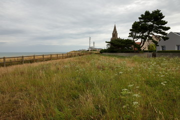 Die Kirche von Dieppe in der Normandie