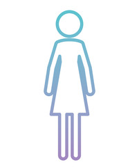 female figure human silhouette