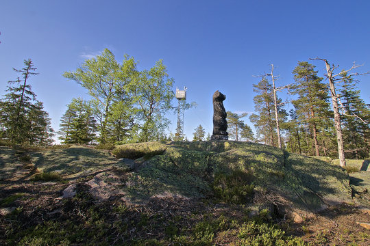 Aussichtsturm  " Dalskarlsberget" im Värmand/ Filipstad/ Schweden
