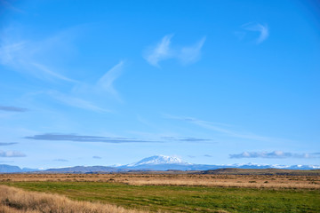 beautiful autumn landscape in Iceland