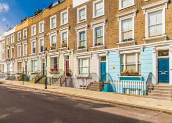 A typical view in London