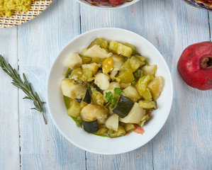 Azerbaijani badimjan borani