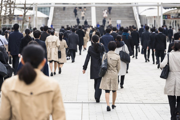 Obraz premium 大学生の就職活動