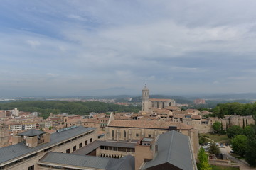 Obraz premium gironaジローナのパノラマ