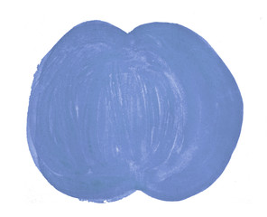 Soft blue watercolor abstract background, spot, splash of paint, blot, divorce. Vintage pattern for different design and decoration.