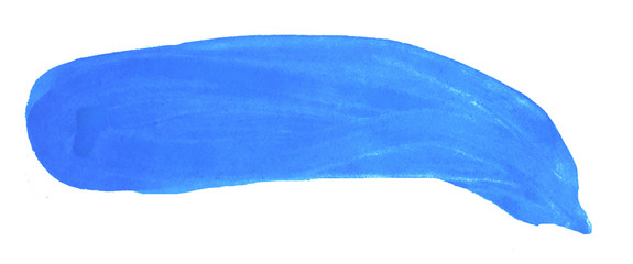 Soft blue watercolor abstract background, spot, splash of paint, blot, divorce. Vintage pattern for different design and decoration.