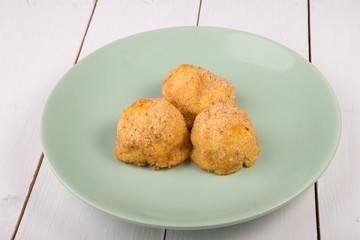 Baked cheese balls