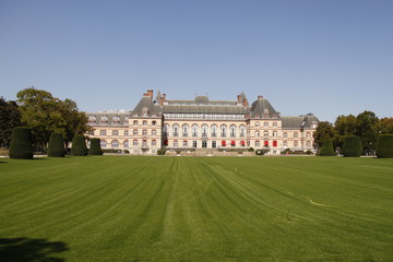Jardin de la cité universitaire à Paris 