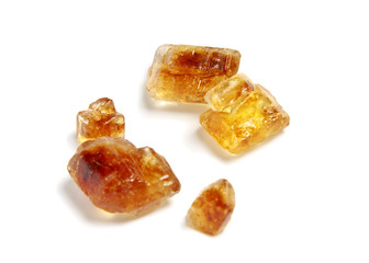 Isolated Sugar Crystals