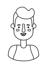 young man avatar character