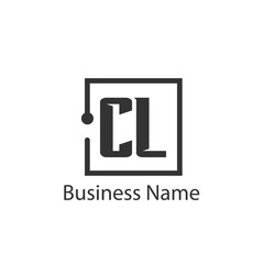 Initial Letter CL Logo Template Design
