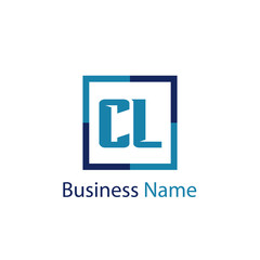 Initial Letter CL Logo Template Design