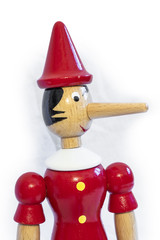 Pinocchio the wooden puppet