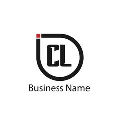 Initial Letter CL Logo Template Design