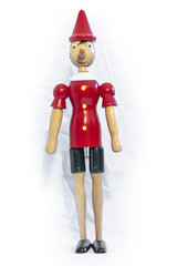 Pinocchio the wooden puppet