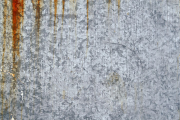 Old galvanized background with rust.