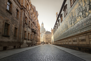 Fototapeta na wymiar Dresden old town