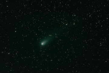 The Comet 21P/Giacobini–Zinner photographed on September 8, 2018, with a small refractor...