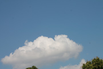 clouds blue sky