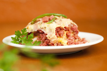 calabresa sandwich gourmet