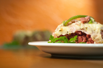 calabresa sandwich gourmet