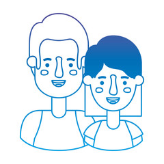 couple avatar characters icons