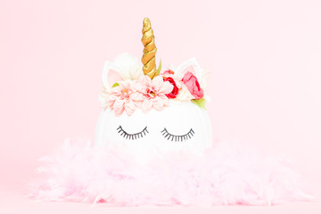 Unicorn pumpkin © arinahabich