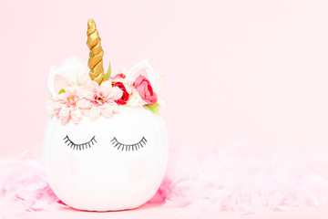 Unicorn pumpkin © arinahabich