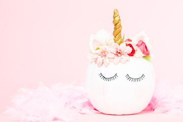 Unicorn pumpkin © arinahabich