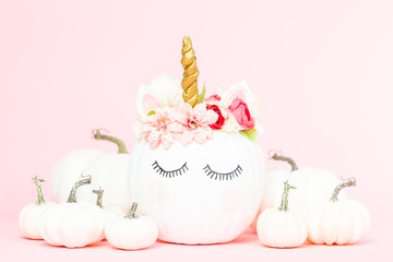Unicorn pumpkin © arinahabich