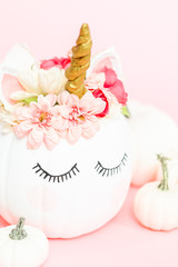 Unicorn pumpkin © arinahabich