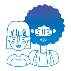 couple avatar characters icons