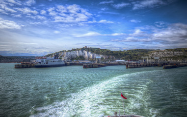 Ferry from Dover.