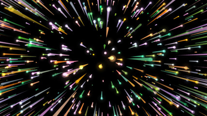 Fototapeta premium Background with color lines.