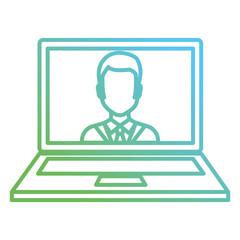 laptop with doctor telemedicine