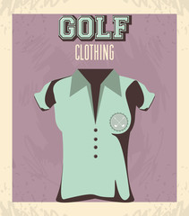 golf uniform femenine shirt