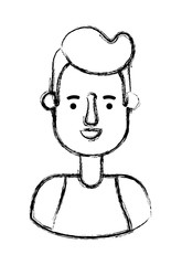 young man avatar character