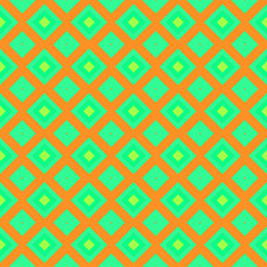 Seamless pattern background from a variety of multicolored squares.