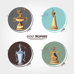 set trophies golf tournament