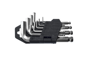 A set of shaped screwdrivers