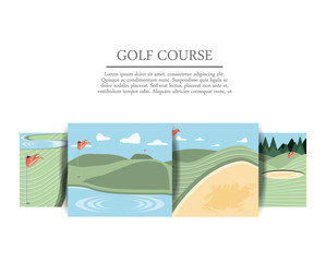 golf curses scenes icons